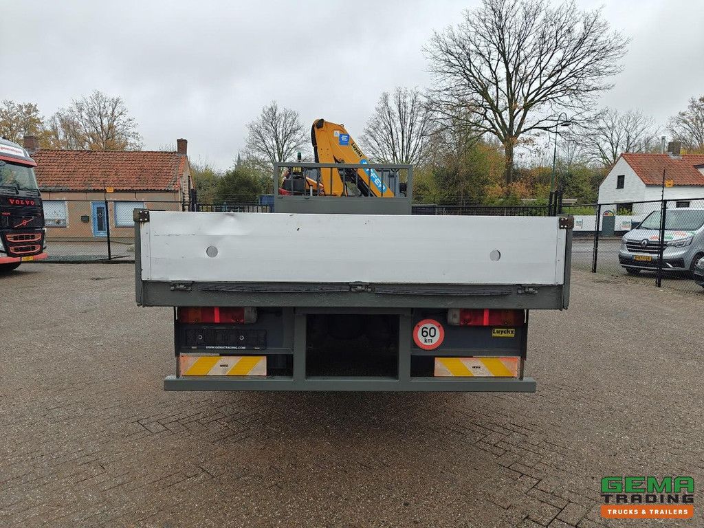 Scania P230 4x2 Tageskabine Euro 3 – Offener Laderaum 5,9 m + Effer 115CL/3S – Röntgenprüfung – HH-Boden – 09/2026 TÜV