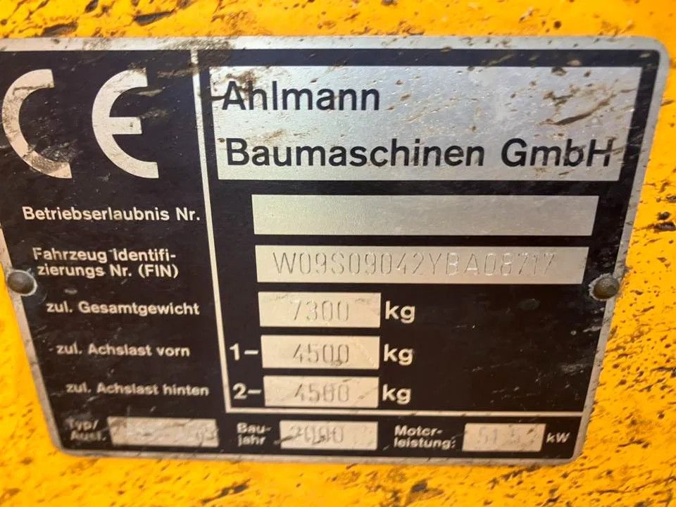 Ahlmann AZ 85 Shovel Loader