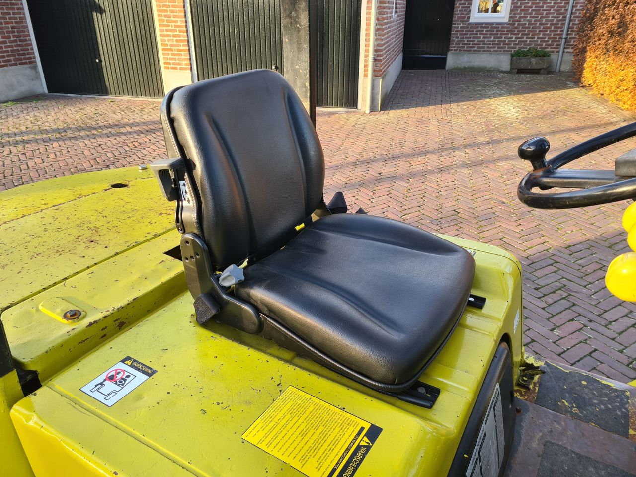 Mitsubishi FD 35 A heftruck diesel triplo mast freelift.