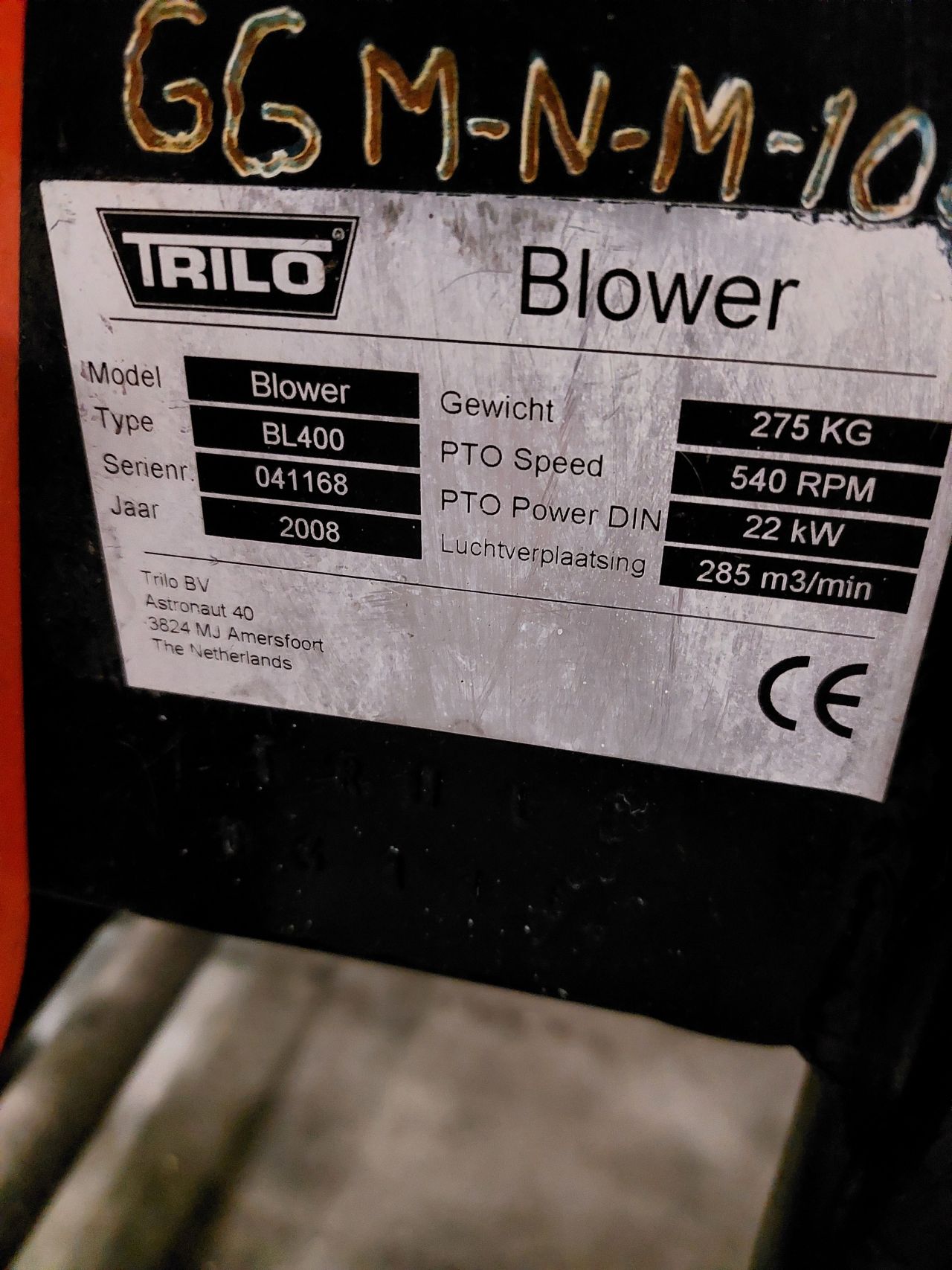 Trilo BL400 Blower / bladblazer