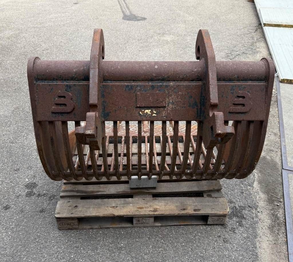 Skeleton bucket - puinriek - Sieblöffel 130cm wide