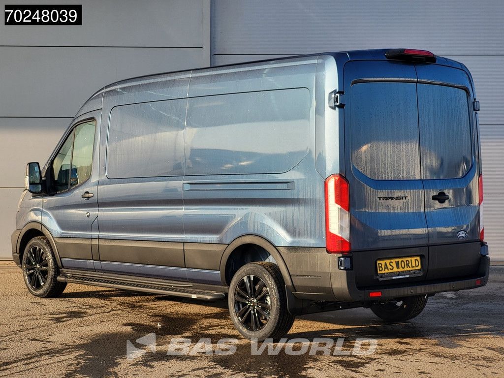 Ford Transit 165pk Automaat Black Edition Limited Raptor Grill L3H2 New model! CarPlay Xenon Camera 11m3 A/C Cruise control