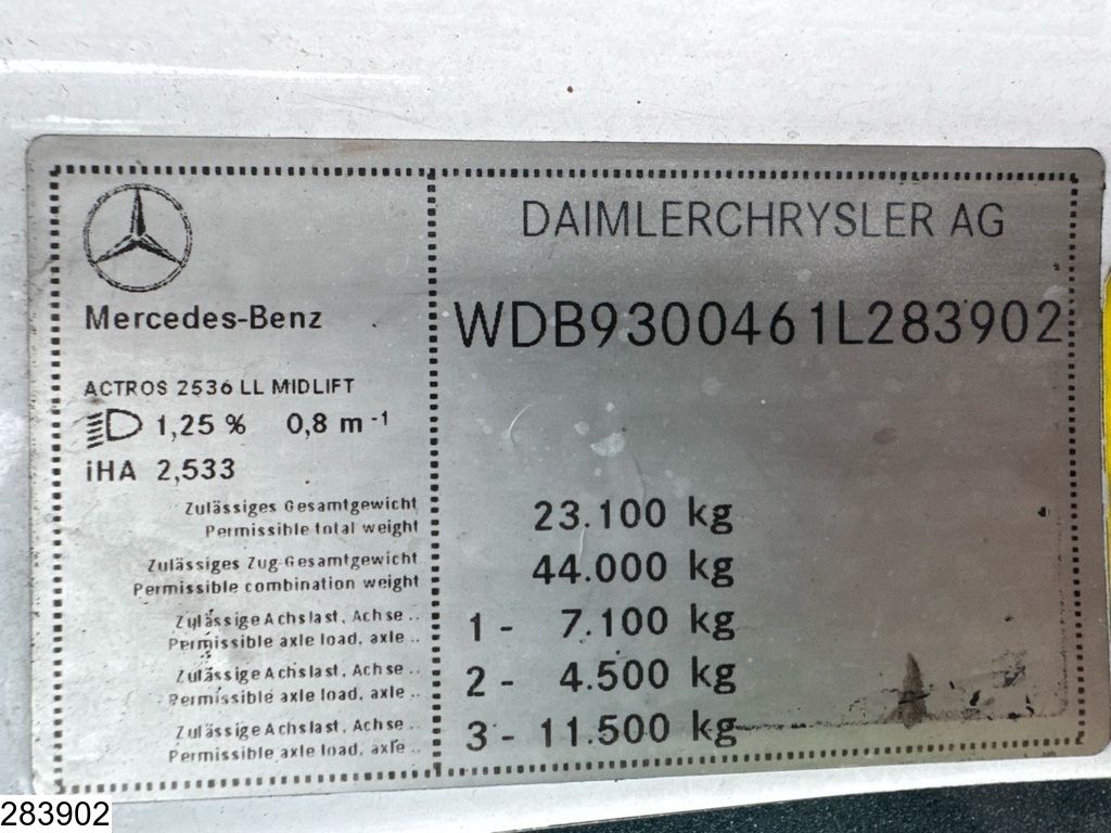 Mercedes Actros 2336 6x2, EURO 5, Metago, Combi