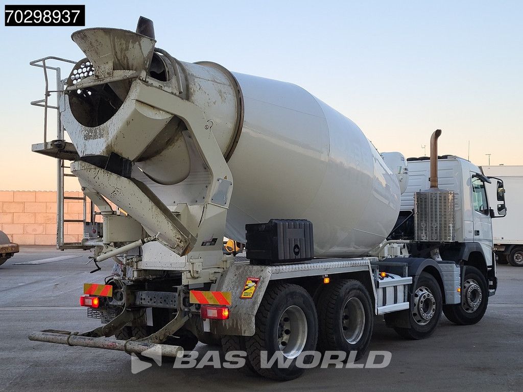 Volvo FMX 410 8X4 9m3 Schwing Stetter mixer Steel suspension Automatic VEB Euro 6