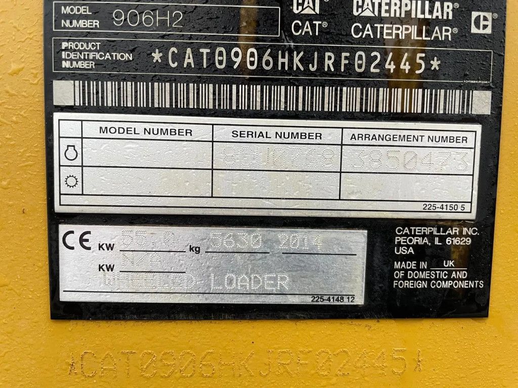 Caterpillar 906 H2 Shovel Loader