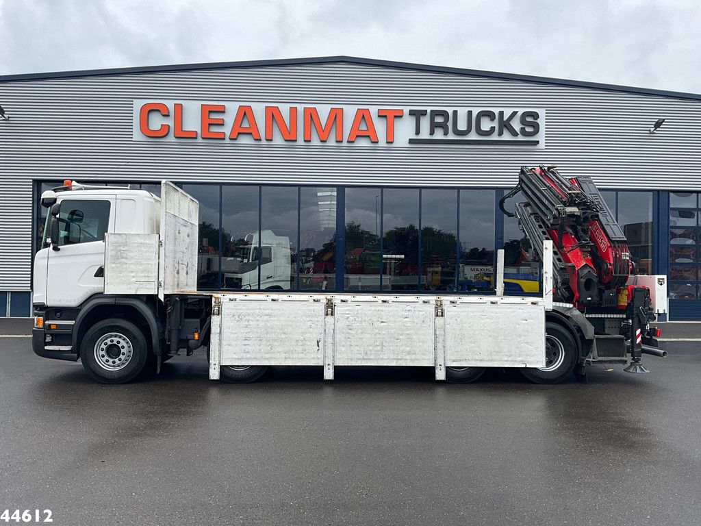 Scania G 450 8x4 Euro 6 Fassi 66 Tonmeter laadkraan + Fly-jib Just 176.555 Km!