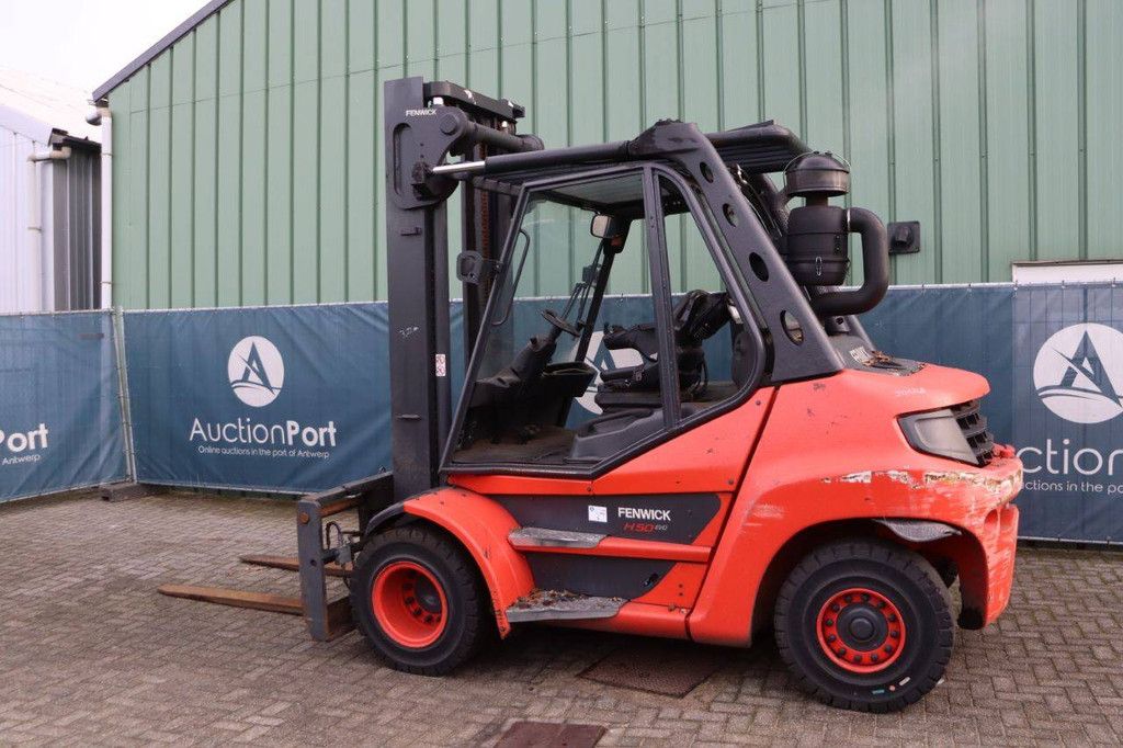 Heftruck Fenwick-Linde H50D-03 Diesel 5000kg 2018