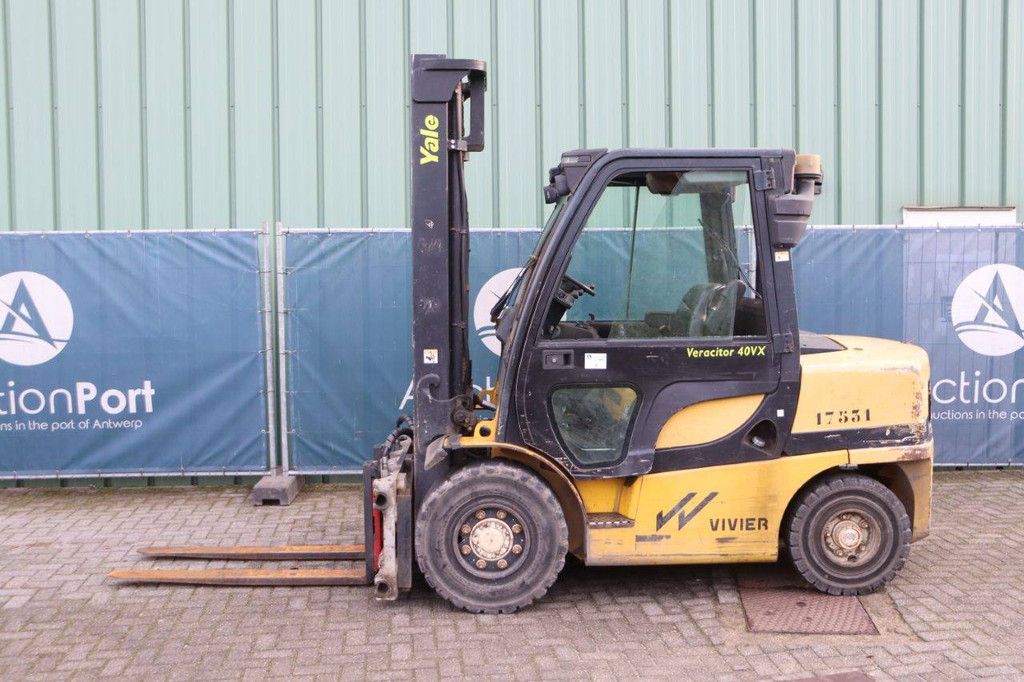 Forklift Yale GDP40VX6 V2771 LPG 4000kg 4.2m 2007