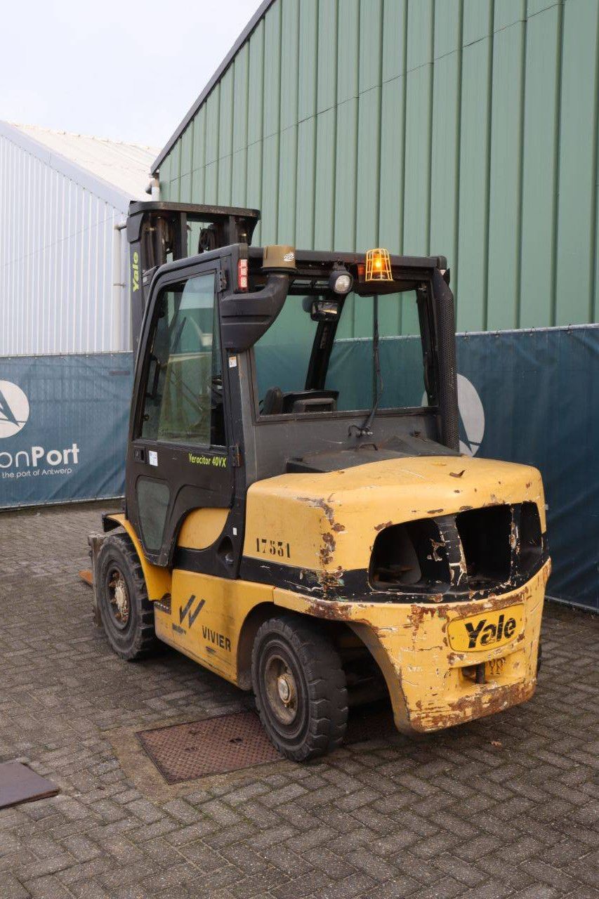 Forklift Yale GDP40VX6 V2771 LPG 4000kg 4.2m 2007