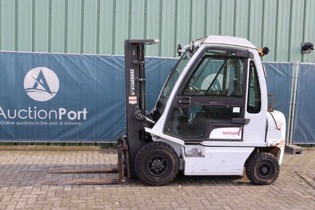 Gabelstapler Nissan U1D2A25LQ LPG 2500kg 4,5m 2013