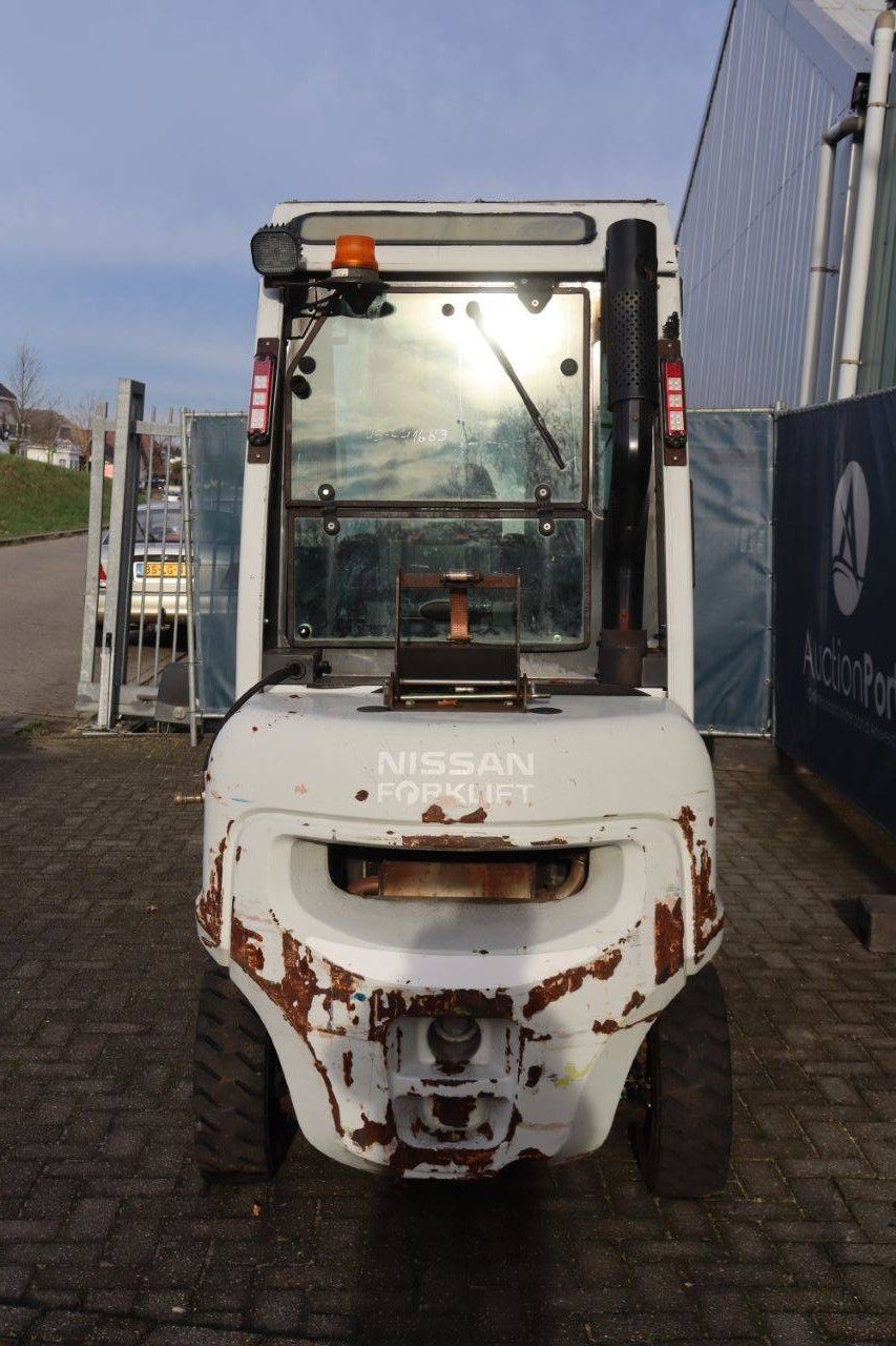 Gabelstapler Nissan U1D2A25LQ LPG 2500kg 4,5m 2013