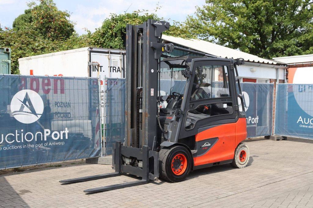 Forklift Linde E40HL-01/600 Electric 4000kg 6.2m 2017