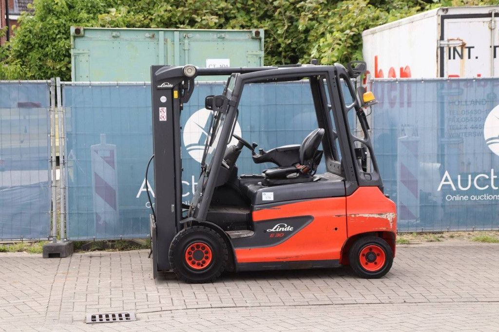 Heftruck Linde E30-01 Elektrisch 3000kg 2017