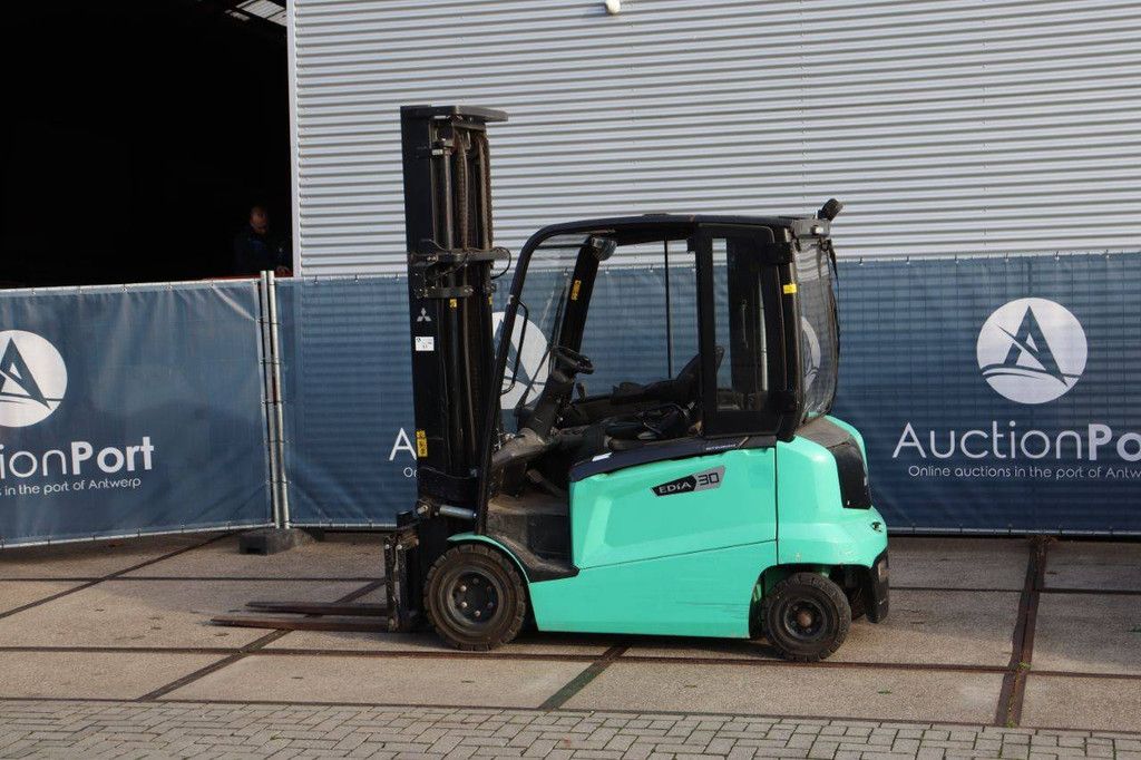 Mitsubishi FB30N Electric Forklift 3000kg 4.5m 2019