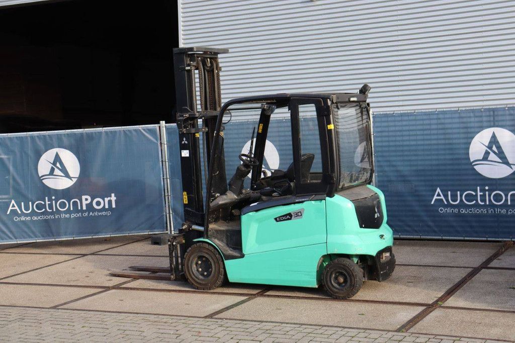 Mitsubishi FB30N Electric Forklift 3000kg 4.5m 2019