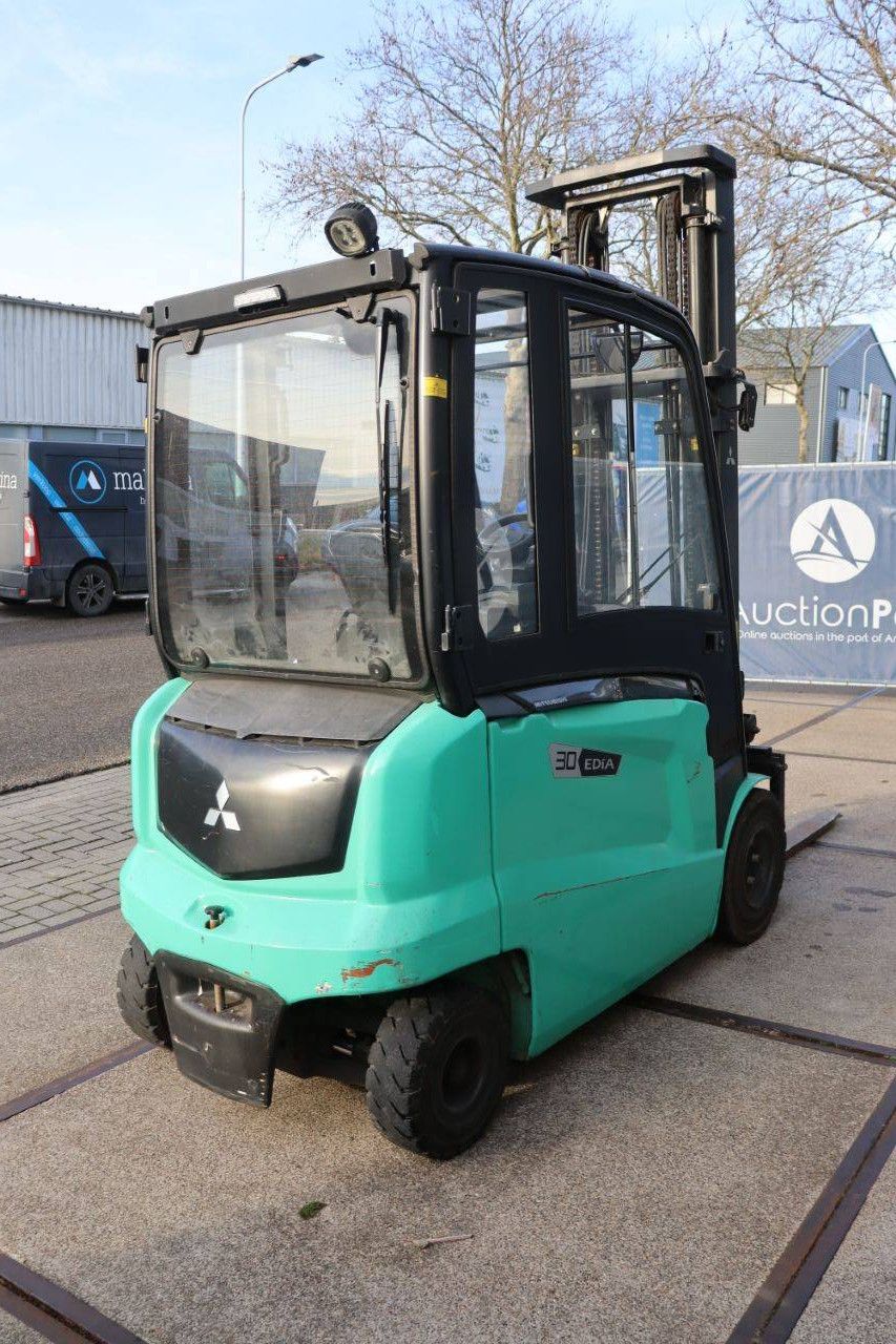 Mitsubishi FB30N Electric Forklift 3000kg 4.5m 2019