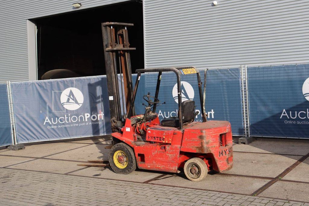 Heftruck Hyster H2.50XL Diesel 2460kg 4.3m 1988