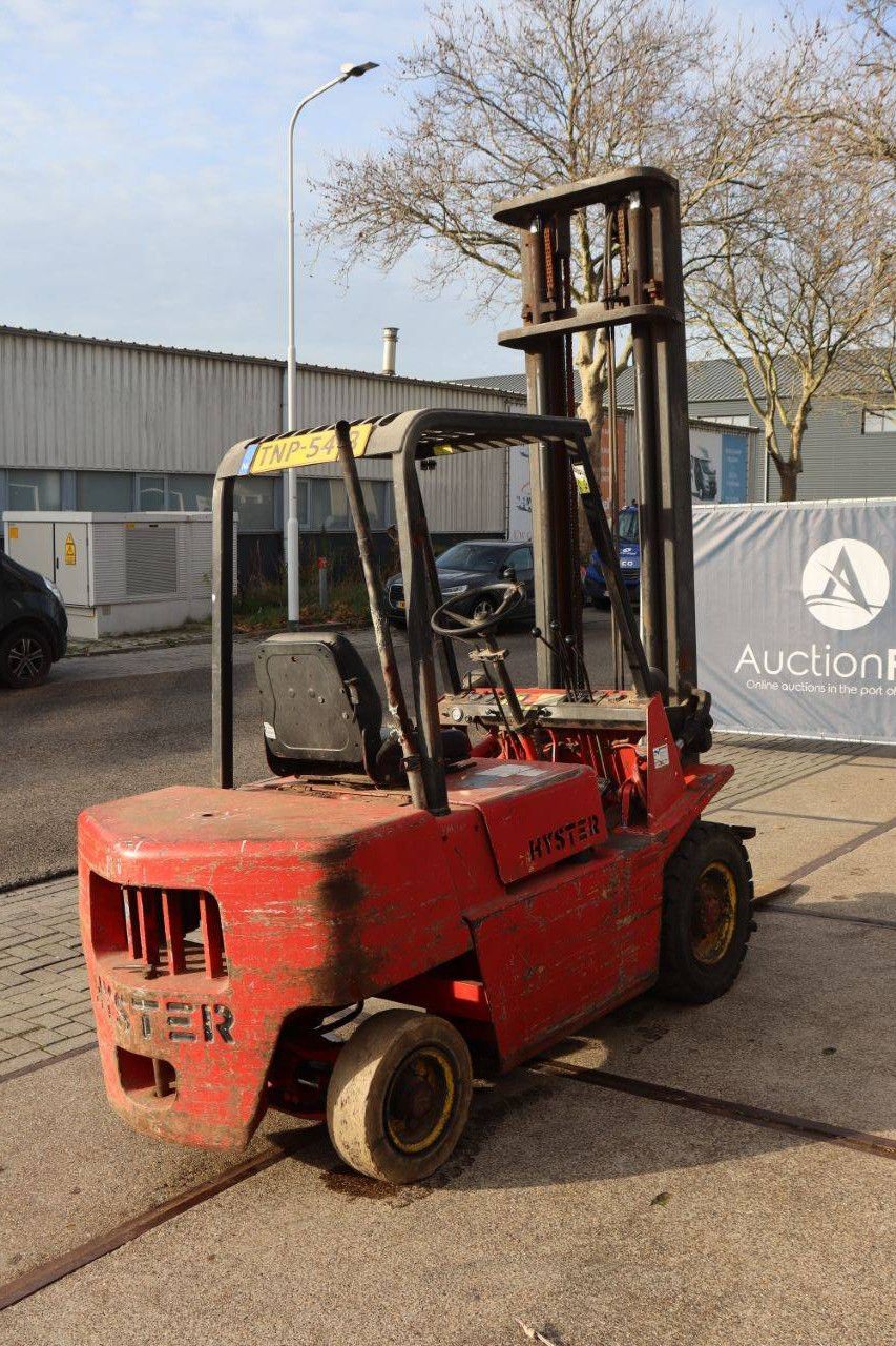 Heftruck Hyster H2.50XL Diesel 2460kg 4.3m 1988