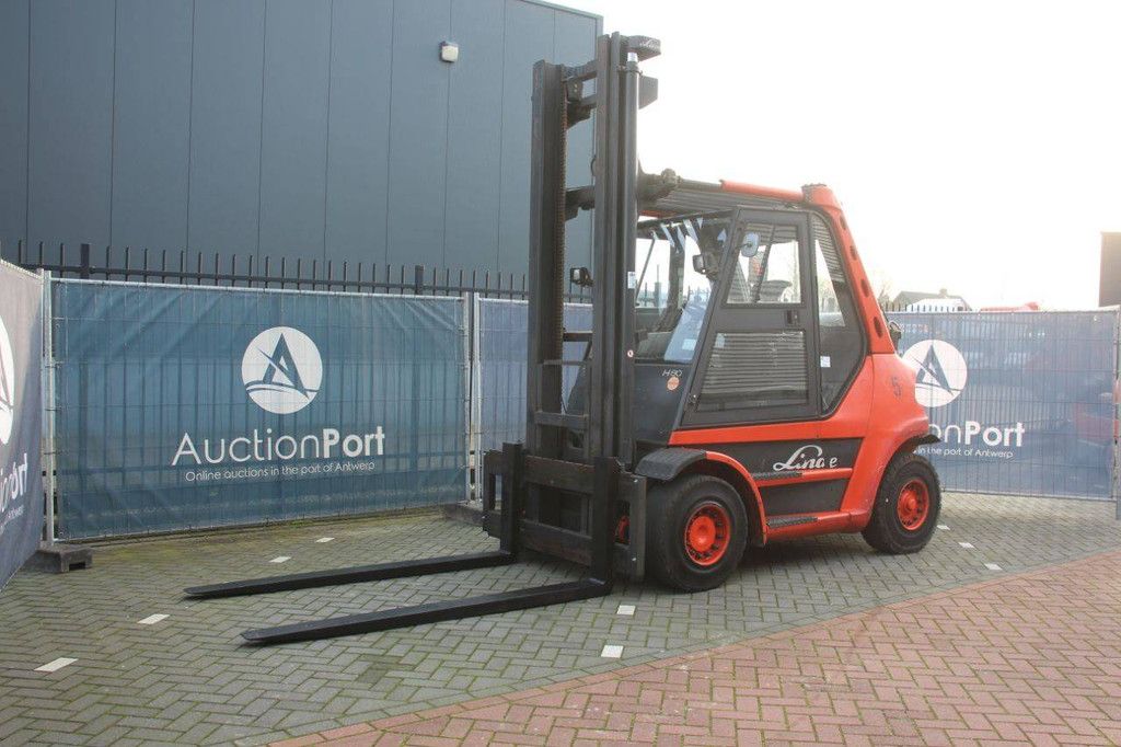 Gabelstapler Linde H80T-03 LPG 8000kg 2008