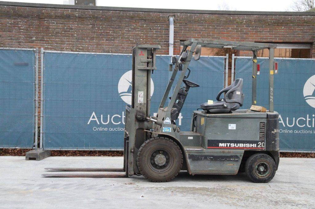 Forklift Mitsubishi FB20-K Electric 2000kg 3.0m 2002