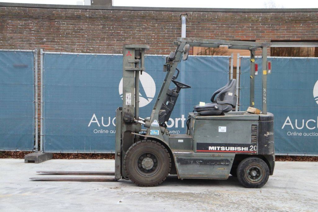 Forklift Mitsubishi FB20-K Electric 2000kg 3.0m 2002