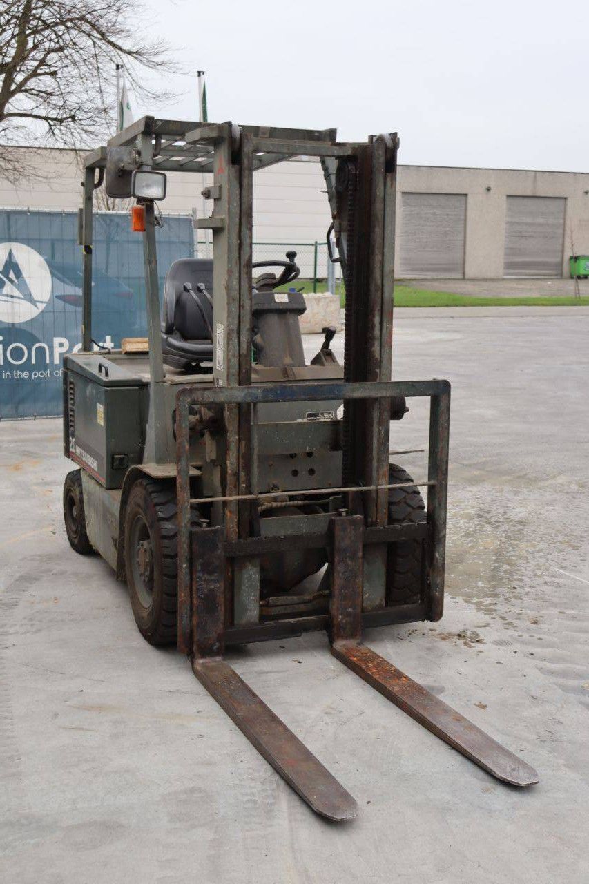 Forklift Mitsubishi FB20-K Electric 2000kg 3.0m 2002