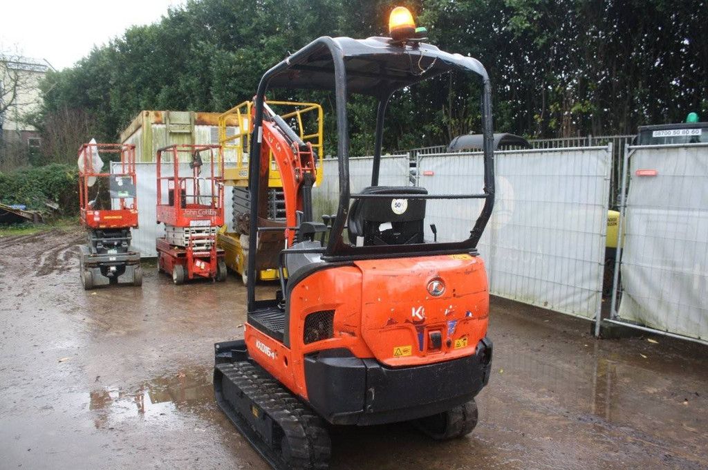 Mini excavator Kubota KX016-4 Diesel 9.6kW 2016