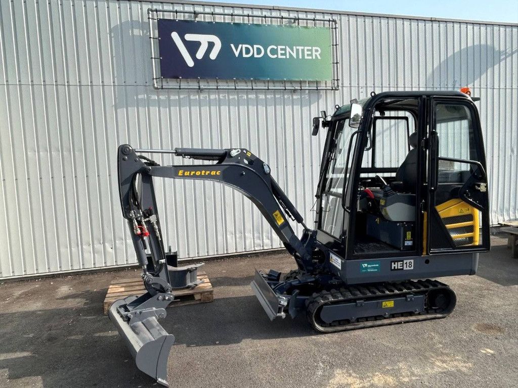 Eurotrac HE18 C Diesel-Raupenbagger 2020 Neu
