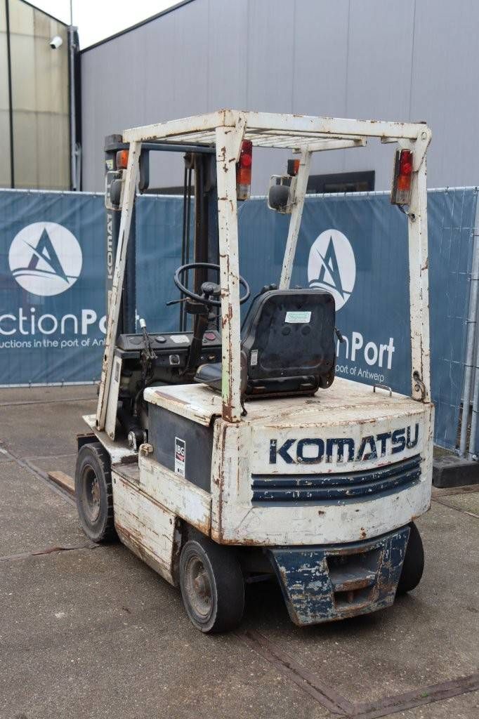 Komatsu FB15-5 Elektro-Gabelstapler, Baujahr 1990