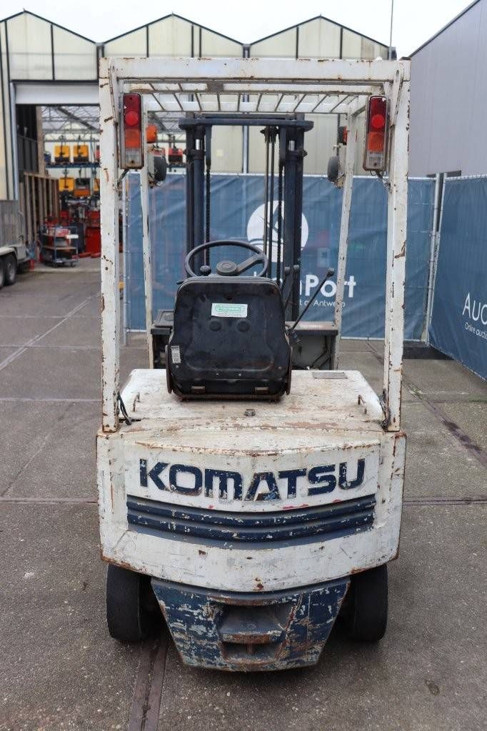 Komatsu FB15-5 Elektro-Gabelstapler, Baujahr 1990