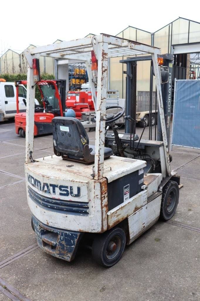 Komatsu FB15-5 Elektro-Gabelstapler, Baujahr 1990