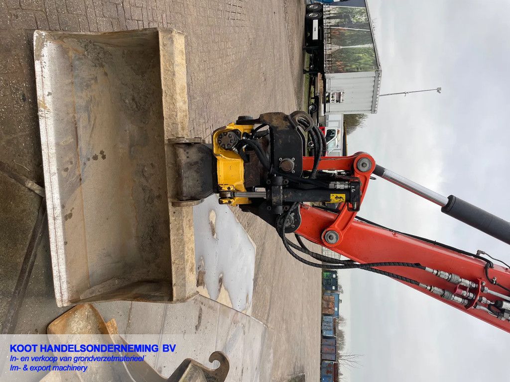 Kubota KX 080-4 Engcon-5 Buckets!-Grease system