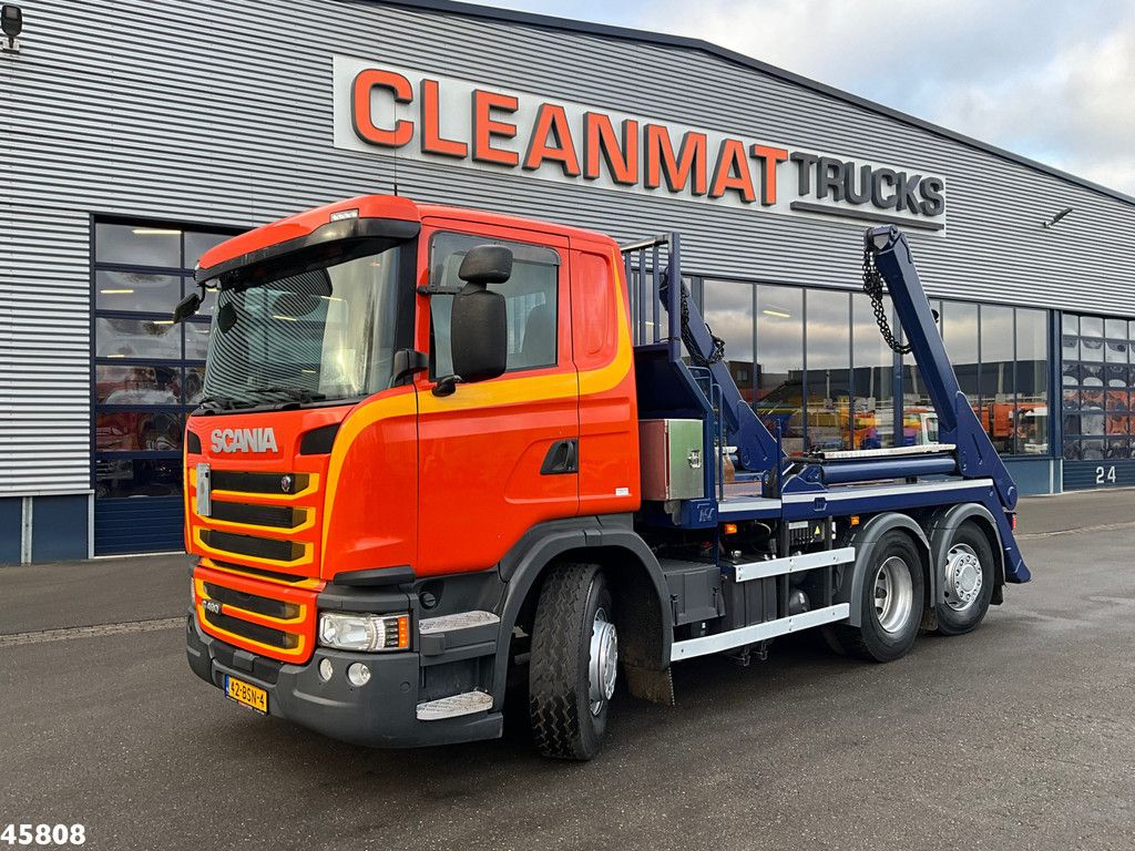 Scania G 490 6x2 Euro 6 VDL 18 Ton portalarmsysteem