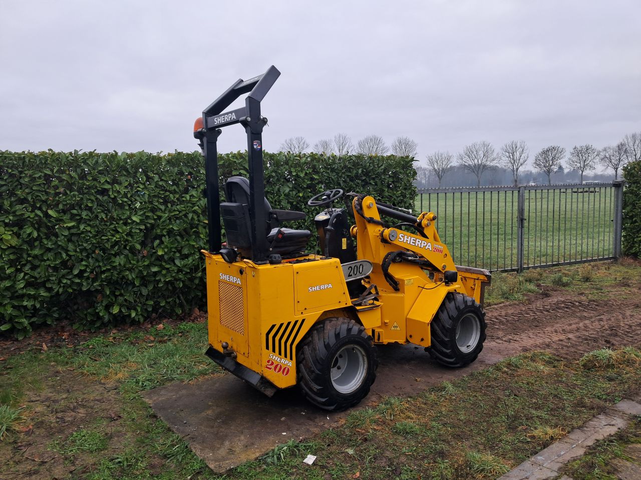 Sherpa 200 / Mini shovel / Loader / Kubota / Kniklader / Knikmop