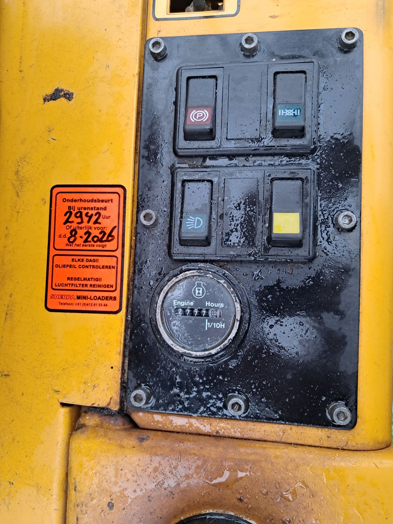 Sherpa 200 / Mini shovel / Loader / Kubota / Kniklader / Knikmop