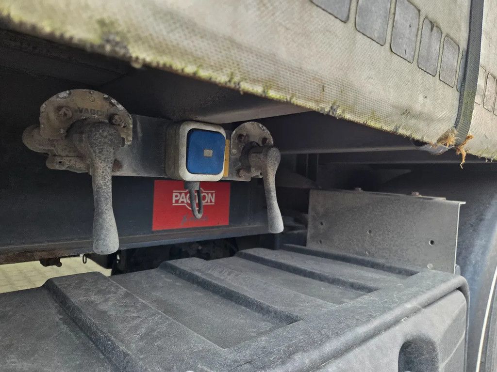 PACTON TRAILERS 3 as schuifzeil Apk, liftas, deuren achter, 40 mm trekoog