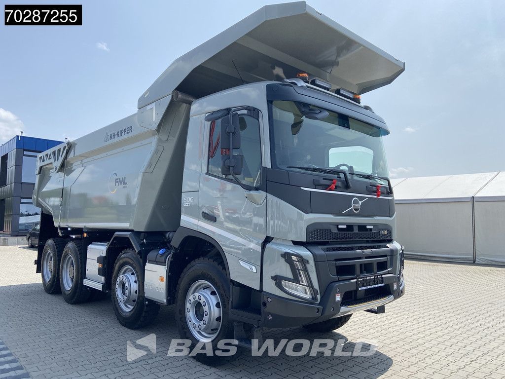 Volvo FMX FMX 500 8X4 23m3 KH-Kipper Rock Bull VEB+ Steelsuspension Euro 6