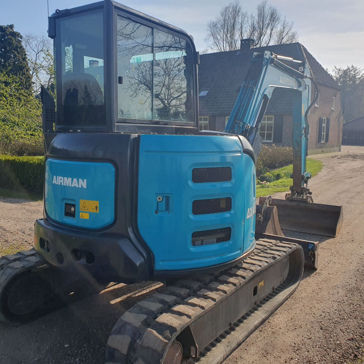 Minigraver hitachi airman ax 45 u