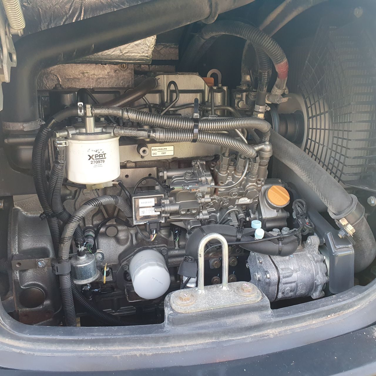 Minigraver hitachi airman ax 45 u