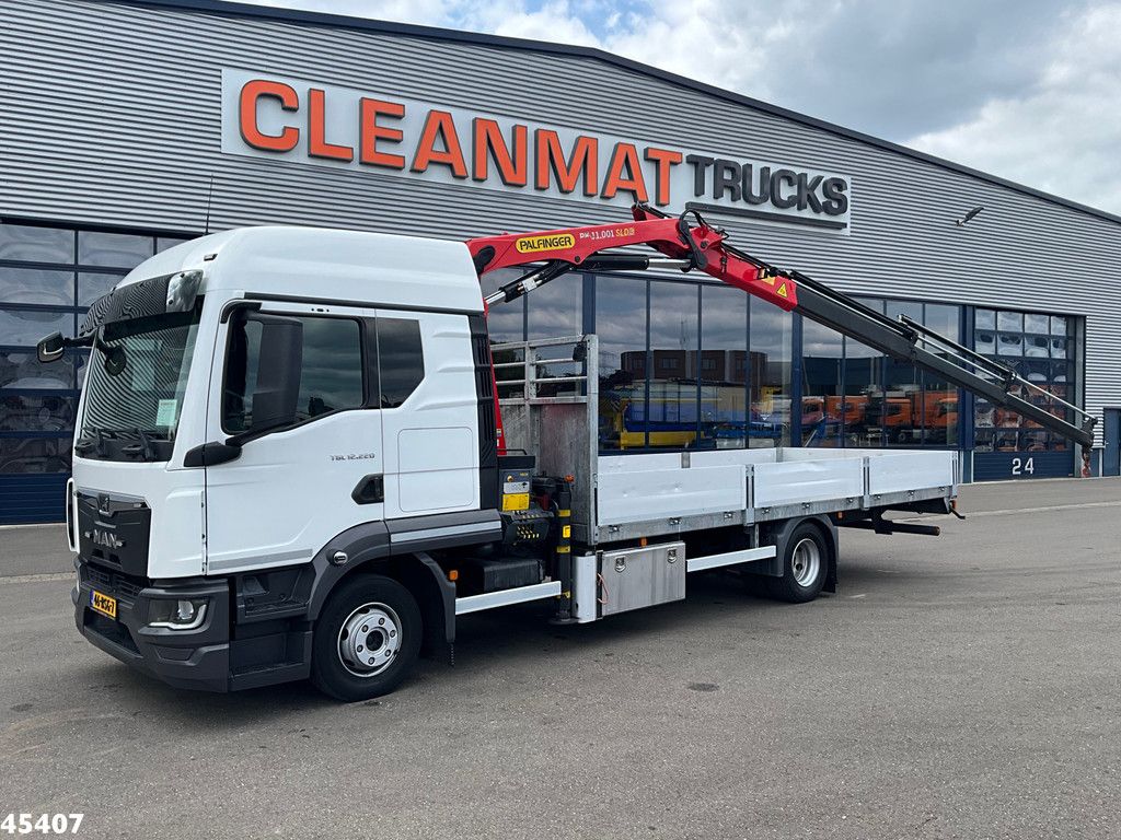 MAN TGL 12.220 Euro 6 Palfinger 11 Tonmeter laadkraan Just 60.518 km!