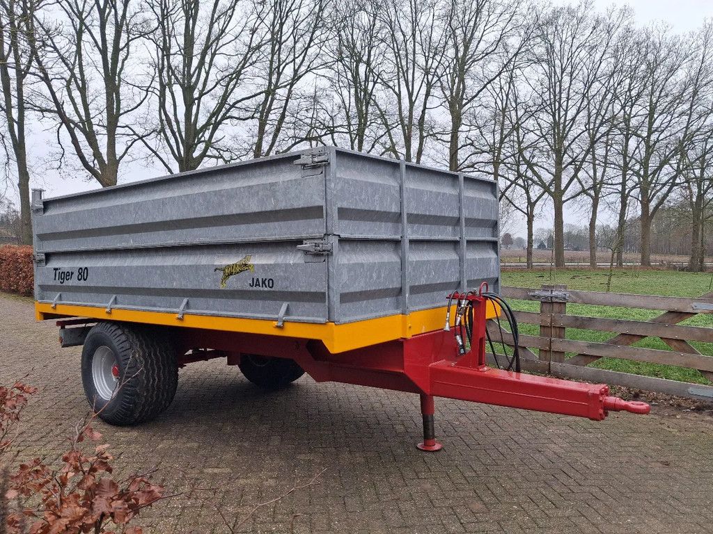 Jako Tiger 80 bakkenwagen kipper Hydro geremd marge