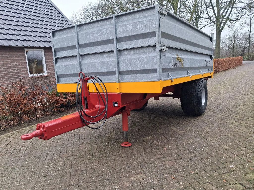 Jako Tiger 80 bakkenwagen kipper Hydro geremd marge