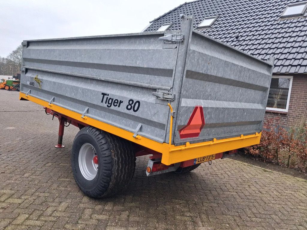 Jako Tiger 80 bakkenwagen kipper Hydro geremd marge