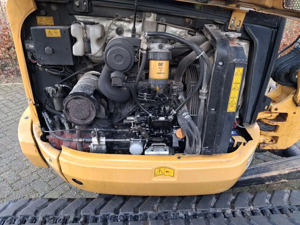 Caterpillar 302.7D minigraver 3bakjes