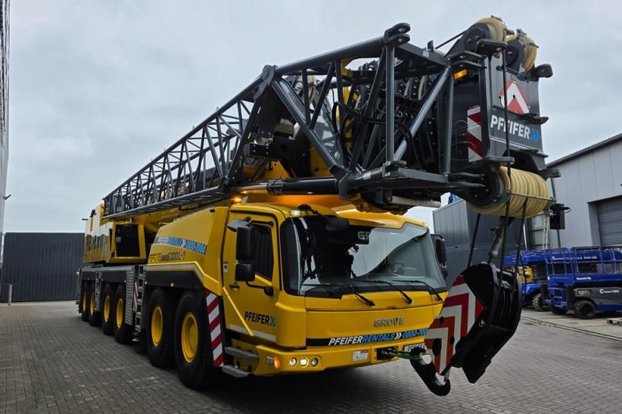 Grove GMK6300L-1 Available For Rent, Dutch Registration,
