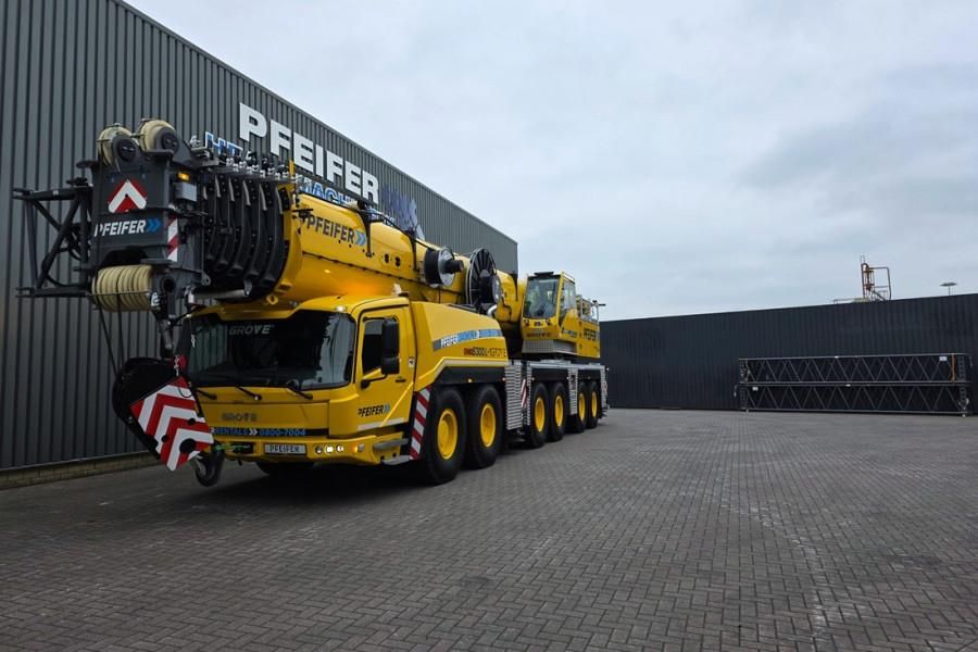 Grove GMK6300L-1 Available For Rent, Dutch Registration,
