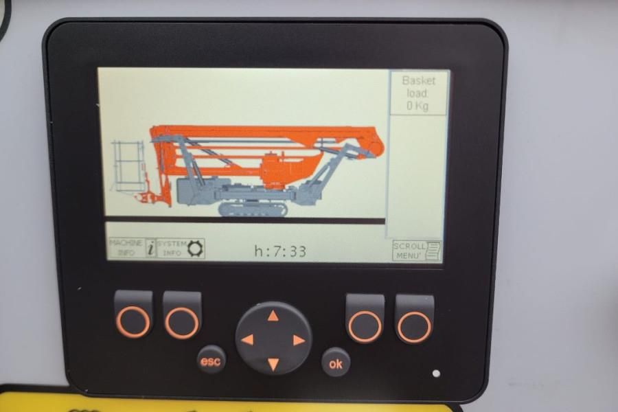 PLATFORM BAS SPIDER 22.10 EVO CE Declaration, Vali