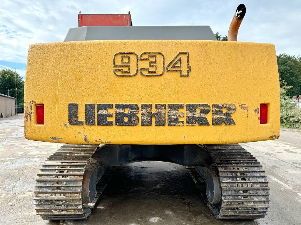 Liebherr R934 HDS Litronic - Wimmer Jura Luna 3.322 Drill