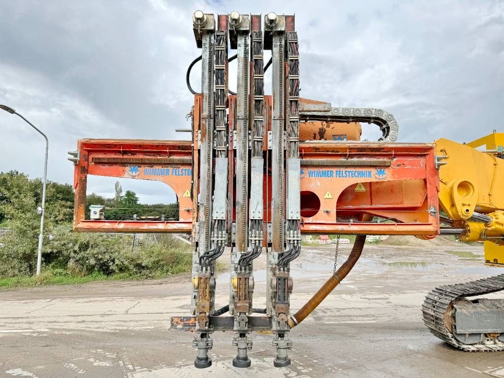 Liebherr R934 HDS Litronic - Wimmer Jura Luna 3.322 Drill