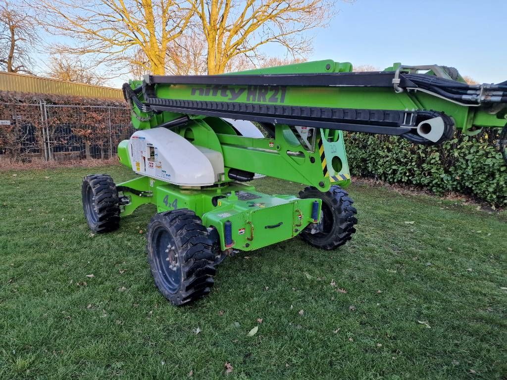 Niftylift HR 21 D 4x4 diesel knikarmhoogwerker 21 hoogwerker